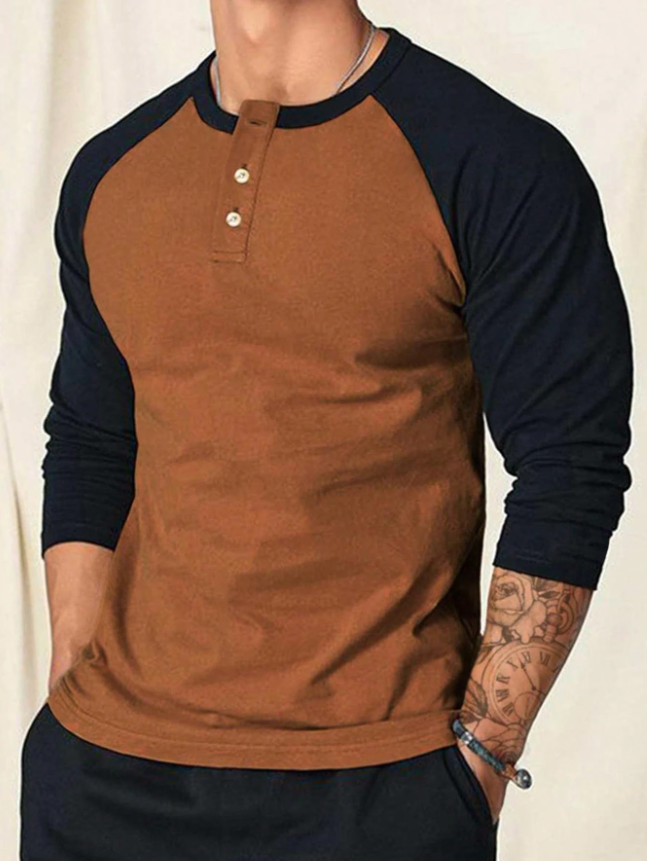 Camisetas Manga Larga Hombre