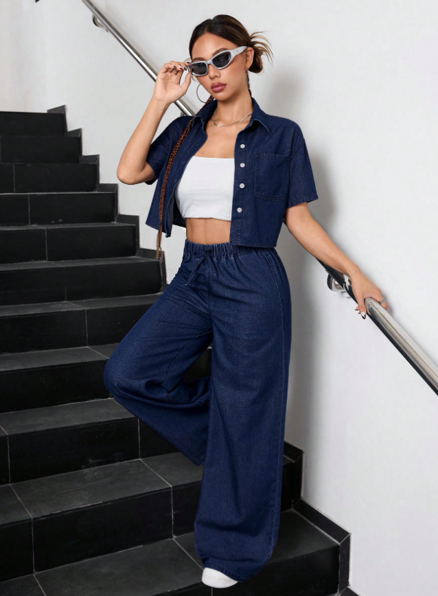 Conjunto  Pantalon y blusa adolecente