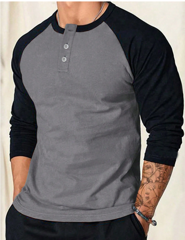 Camisetas Manga Larga Hombre