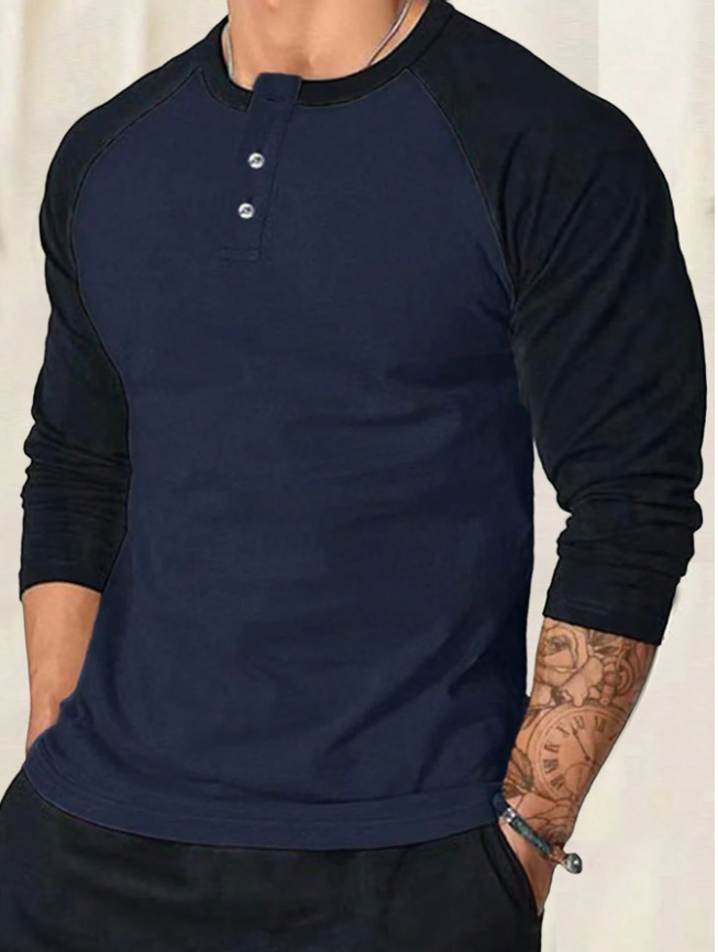 Camisetas Manga Larga Hombre