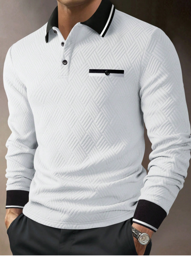 Camisas manga larga tipo polo