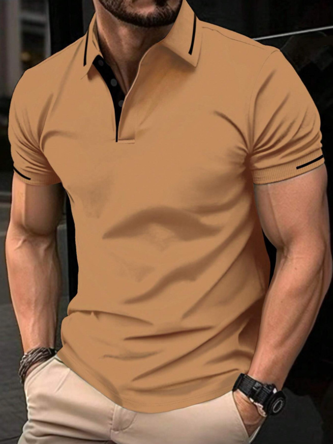 Camisa manga corta tipo polo