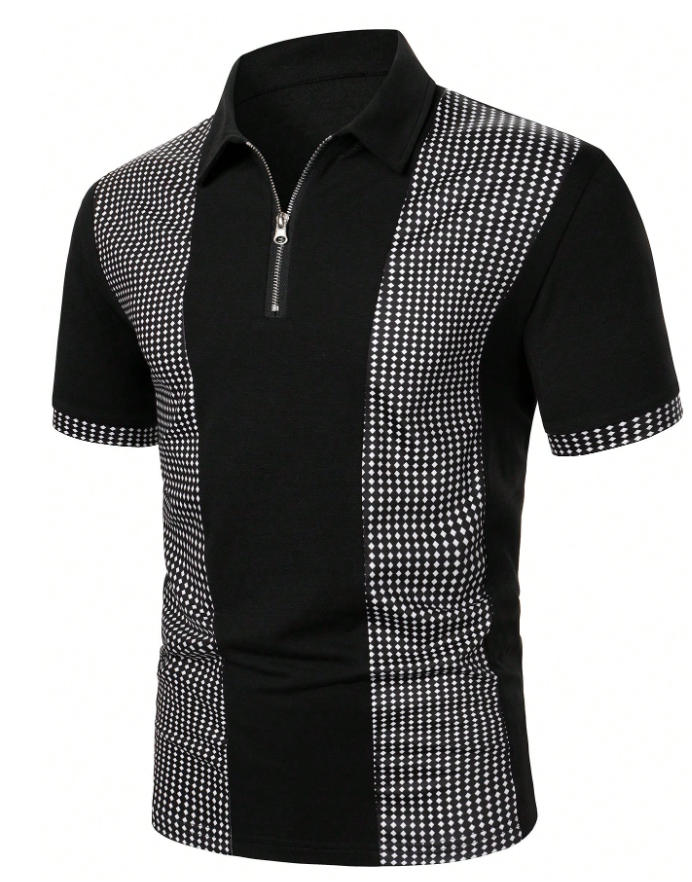 Camisa manga corta tipo polo