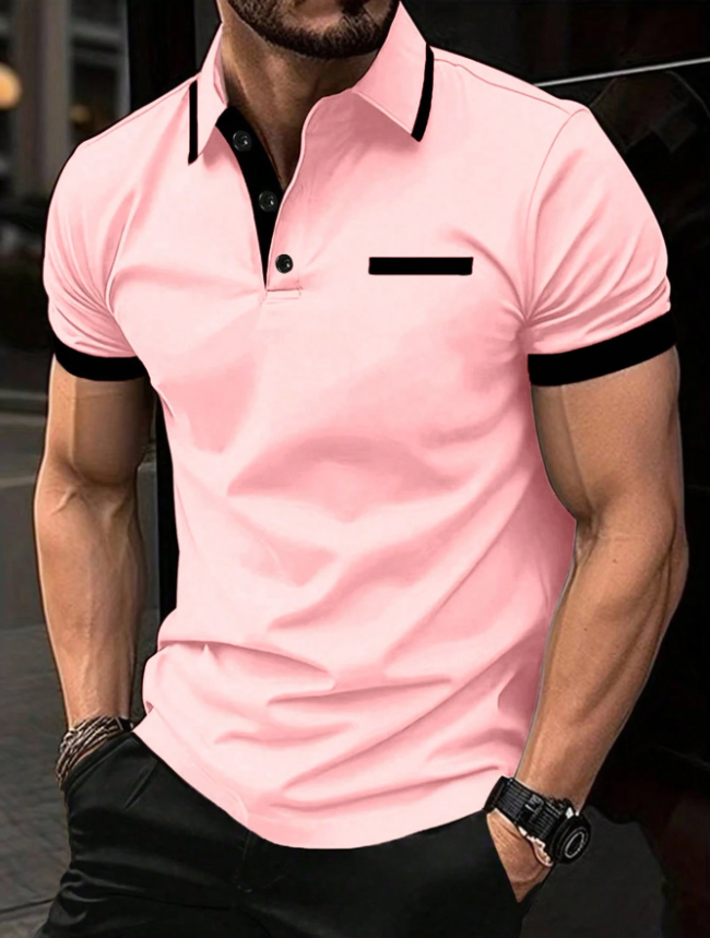 Camisa manga corta tipo polo