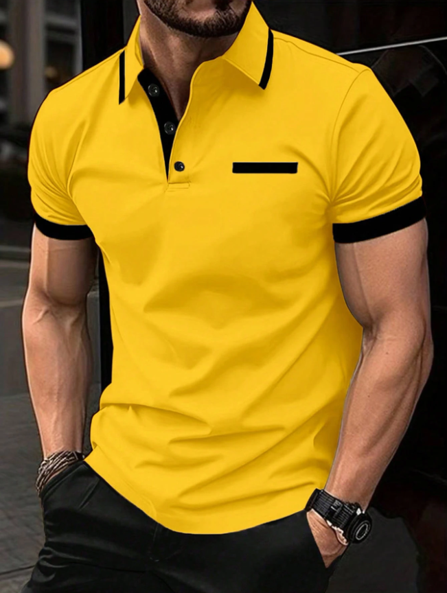Camisa manga corta tipo polo