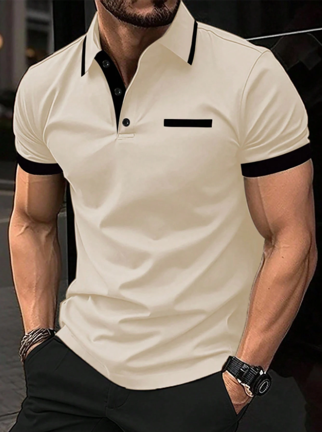 Camisa manga corta tipo polo