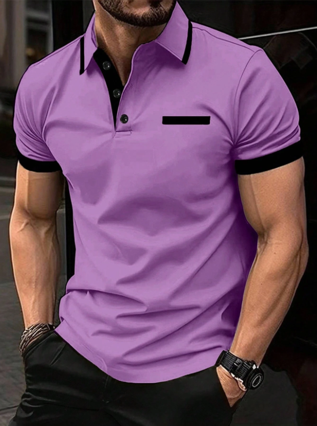 Camisa manga corta tipo polo