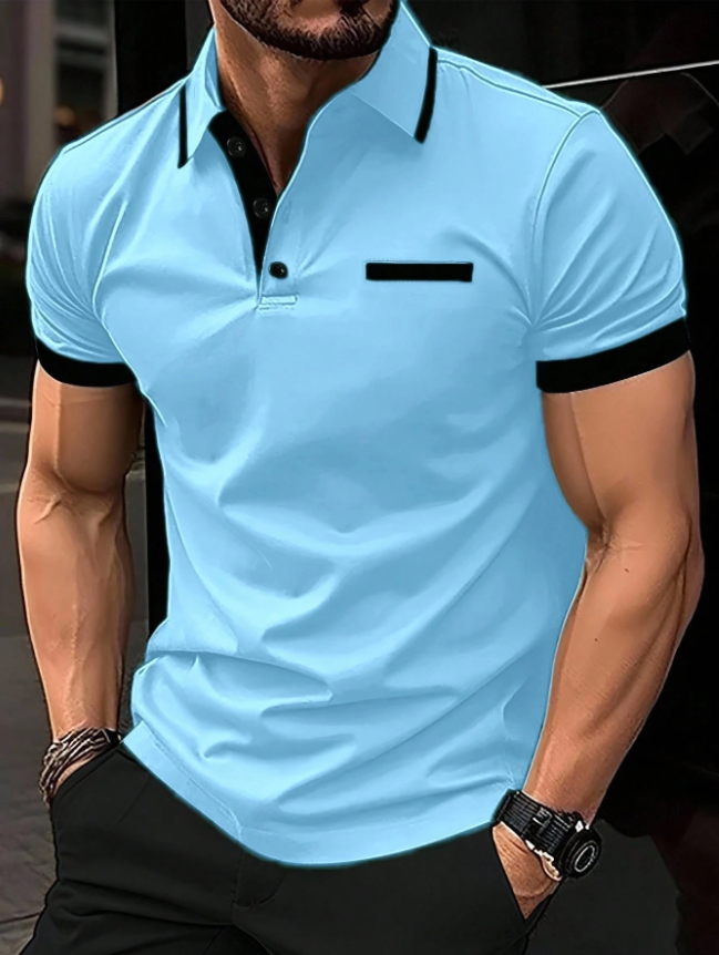 Camisa manga corta tipo polo